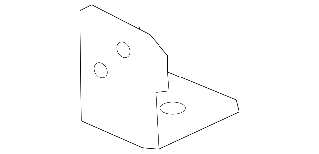 C2D17426 Деталь MOUNT BRACKET, RIGHT