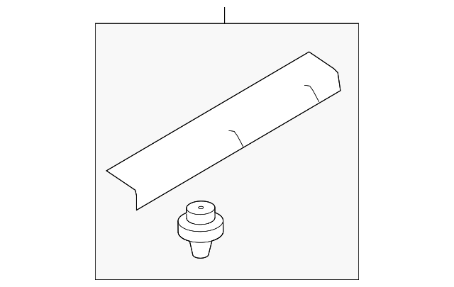 BE8Z-5413208-AA Деталь FRONT SILL PLATE, RIGHT
