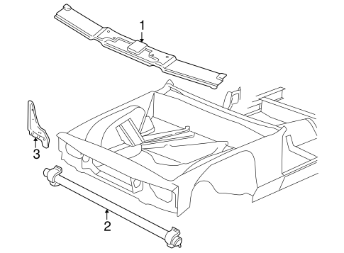 XJR RADIATOR SUPPORT
