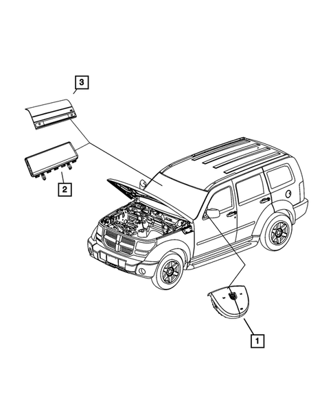 Air Bags for 2008 Dodge Nitro #0