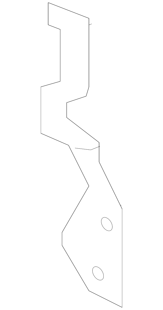 LR037809 Деталь TAIL LAMP POCKET BRACKET, LEFT