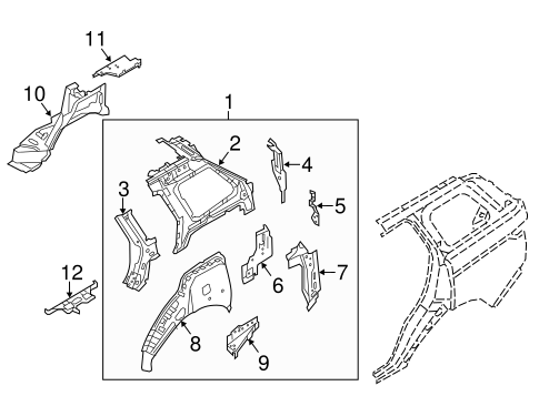 Range Rover INNER COMPONENTS