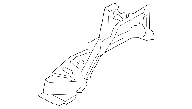 LR037647 Деталь INNER WHEELHOUSE, RIGHT
