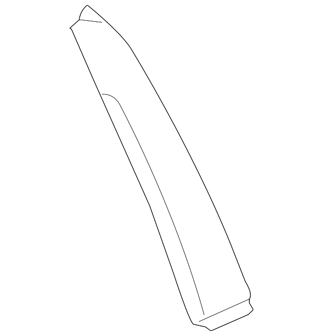 955-543-382-00-4W9 Деталь APPLIQUE, RIGHT