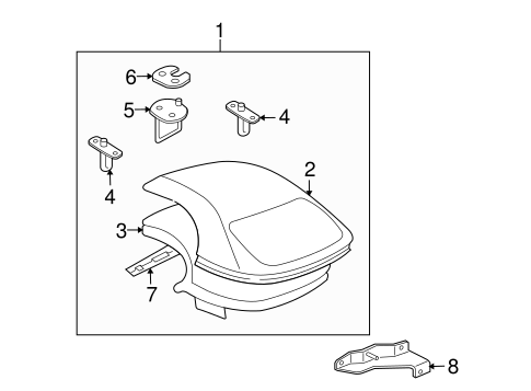 XKR COVER & COMPONENTS