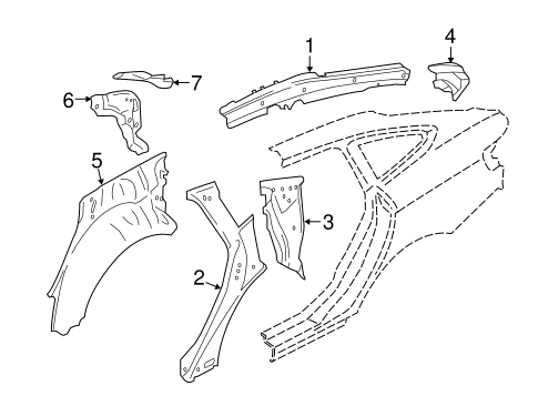 Inner Structure for 2015 BMW 328i GT xDrive #0