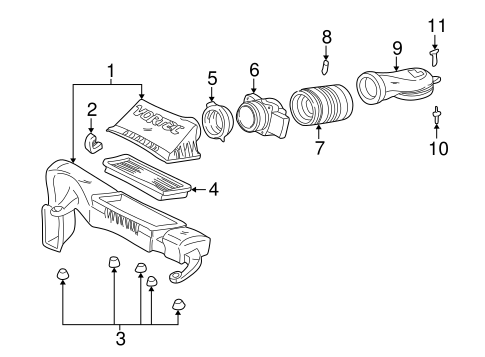 Electrical/Powertrain Control for 2001 Chevrolet Astro #2