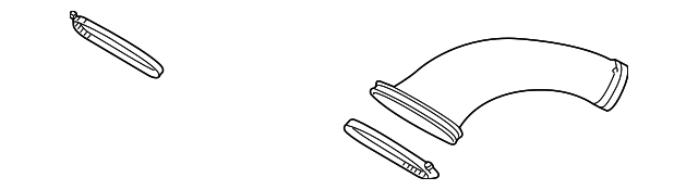 970-110-113-73 INTAKE TUBE, LEFT