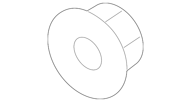 987885 TRAILING ARM LOCK NUT, LEFT