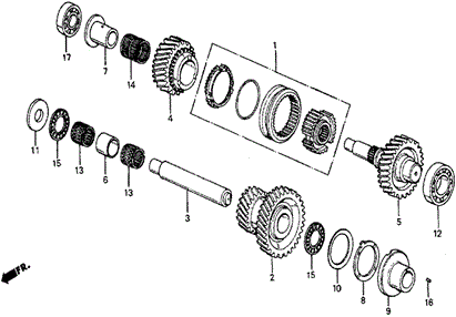 MT Surge Tank Tubing for 1987 Honda Civic #0