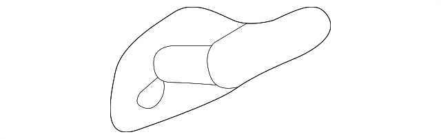9416930 Деталь DEFROSTER VENT, LEFT