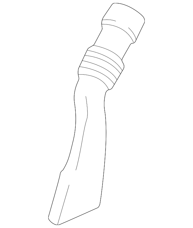 8250250 Деталь DUCT, RIGHT