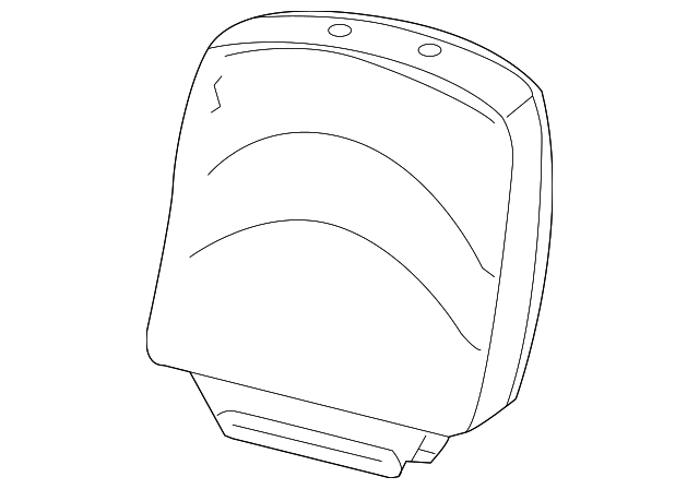 3W3Z5464810AA Деталь SEAT BACK PAD, LEFT