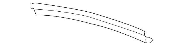 15921009 Деталь REAR MOLDING, RIGHT