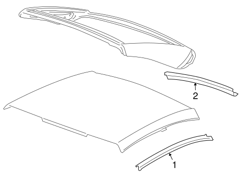 G6 EXTERIOR TRIM - TOP