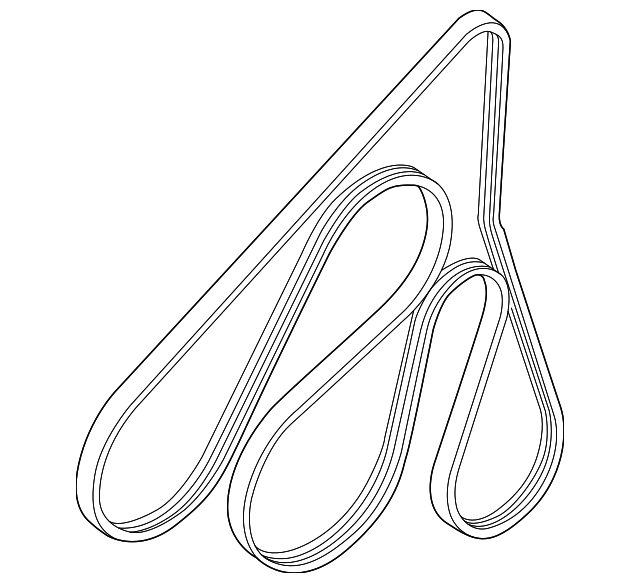 9L5Z-8620-B Деталь SERPENTINE BELT