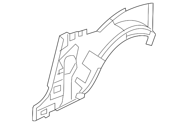 AR3Z-7627790-A Деталь INNER PANEL, RIGHT