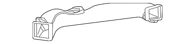 C2Z5841 Деталь AIR DUCT, LEFT
