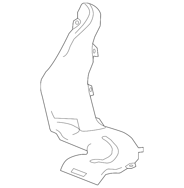 C2Z1842 Деталь EXTENSION, RIGHT