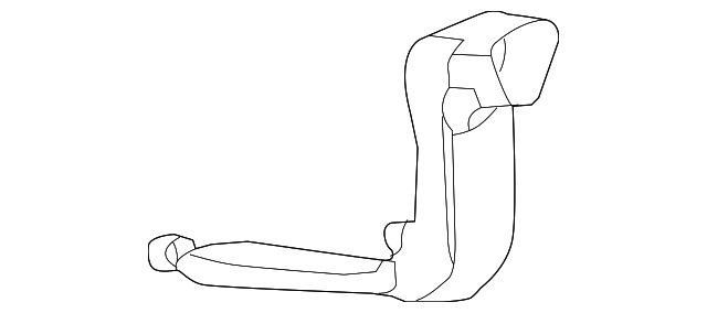 C2D35619 Деталь FLOOR DUCT, RIGHT
