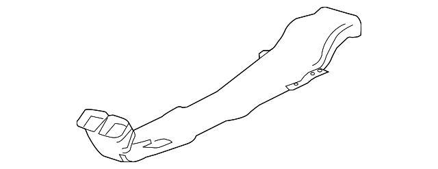 C2Z2912 Деталь CENTER DUCT