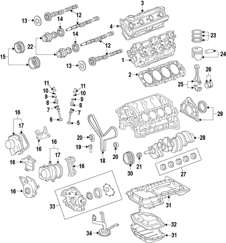 ENGINE/ENGINE for 2007 Toyota Tundra #1