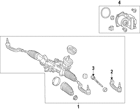 Steering Gear & Linkage for 2018 Mercedes-Benz CLA 45 AMG® #0