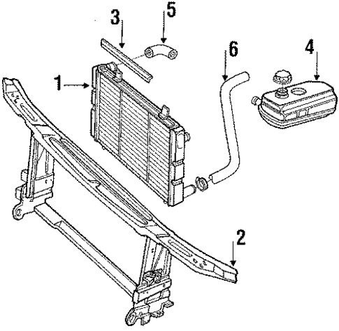 900 RADIATOR & COMPONENTS