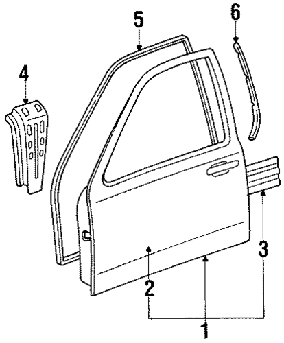 Town Car DOOR & COMPONENTS