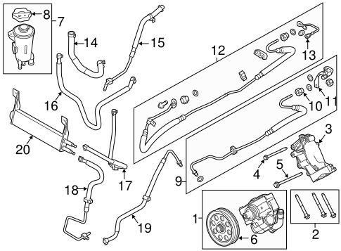 F-250 Super Duty PUMP & HOSES