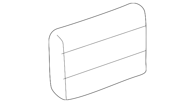 15037226 Деталь BODY SIDE MLDG, LEFT