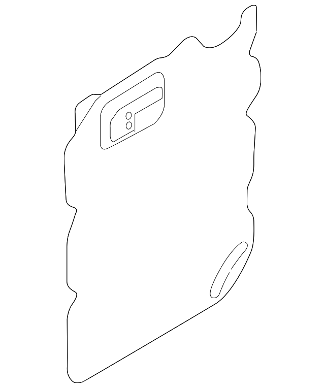 EK4Z-61237A04-A Деталь WATER SHIELD