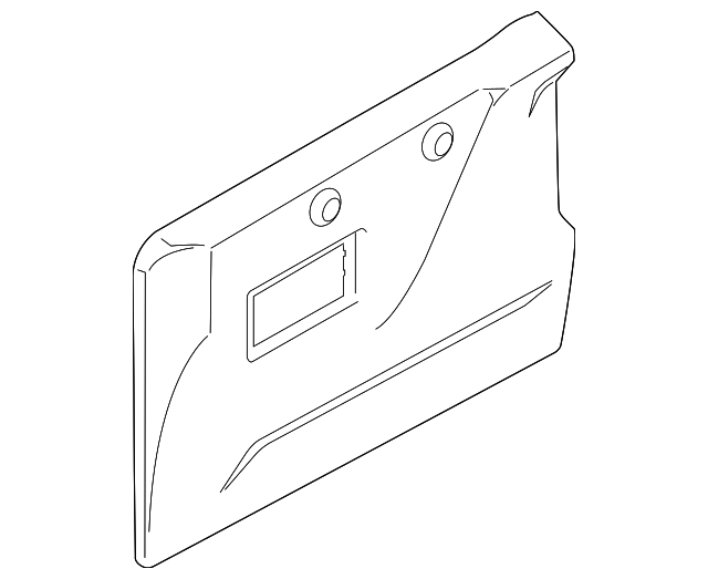 EK4Z-6127411-BC Деталь UPPER TRIM PANEL