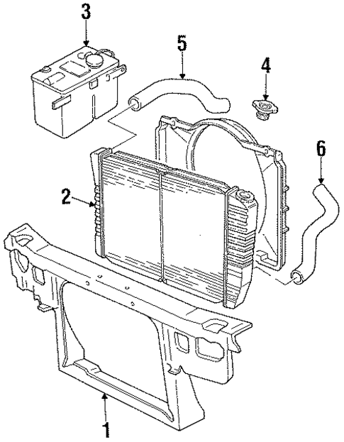 Thunderbird RADIATOR & COMPONENTS