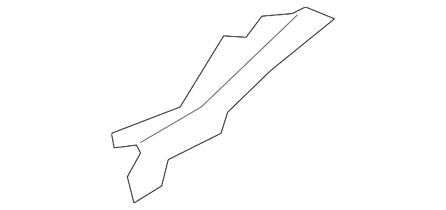 XW4Z16F572AA FENDER SHIELD, RIGHT