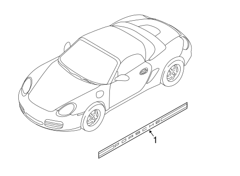 Boxster Наклейки