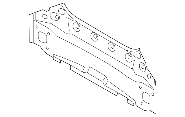 31256638 Деталь REAR BODY PANEL