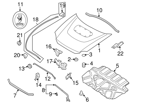 9-2X HOOD & COMPONENTS