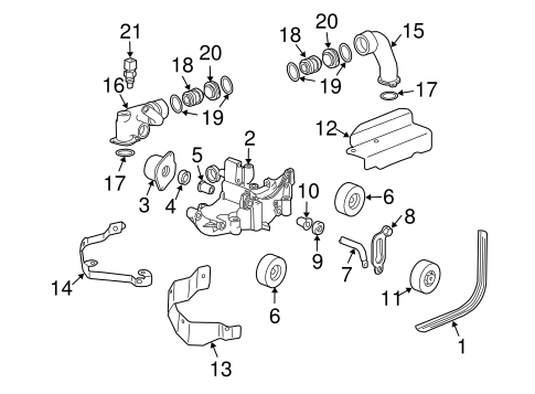 911 BELTS & PULLEYS
