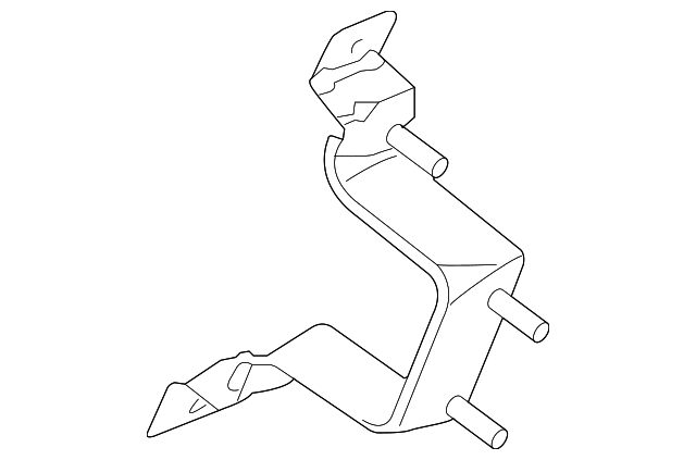 C2S23505 Деталь CONTROL MODULE REAR BRACKET