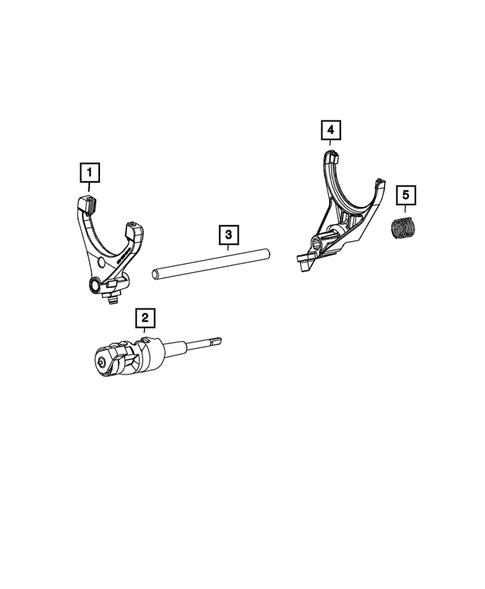Fork and Rails for 2021 Ram 2500 #1