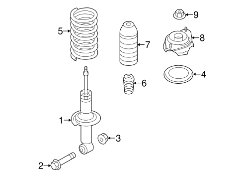 REAR SUSPENSION/STRUTS & COMPONENTS for 2013 Scion FR-S #1