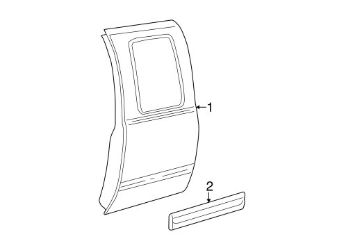 Silverado 2500 DOOR & COMPONENTS 2