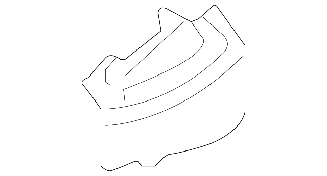 C2P4398LEG Деталь SEAT BELT BEZEL, RIGHT