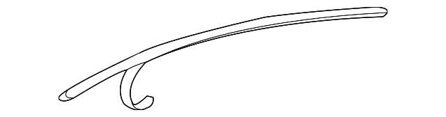 F7DZ7451729BAA Деталь ROOF MOLDING, LEFT