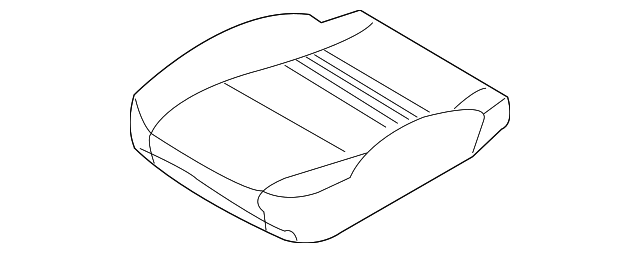 996-521-165-04-VRA Деталь SEAT COVER, LEFT