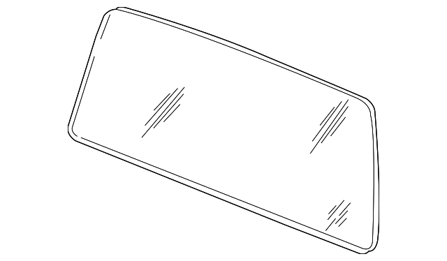 6L5Z-1342006-B Деталь BACK GLASS
