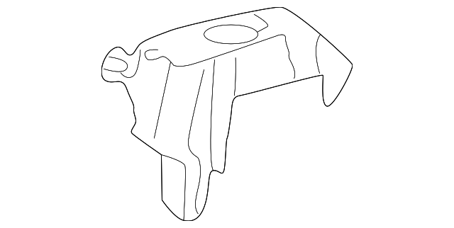1W6Z7650585AAA Деталь REAR COVER, LEFT