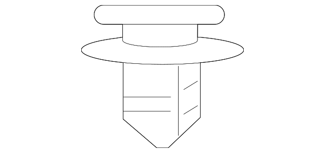 C2S40356 Деталь REAR PILLAR TRIM CLIP, LEFT