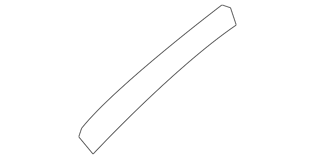 1286866 Деталь SIDE SEAL, LEFT